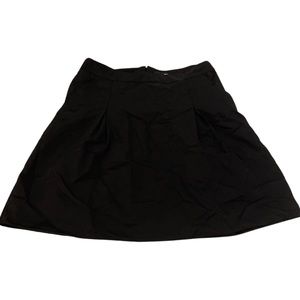 H&M Satin Feel A-Line Full Skater Swing Skirt Size 6 Small